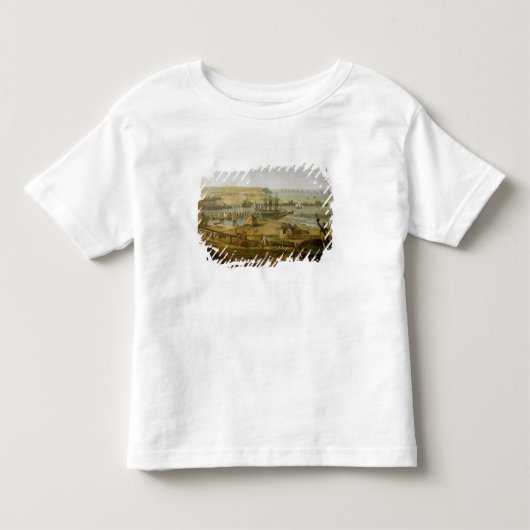 Napoleon Bezoek het kamp in Boulogne Kinder Shirts (Voorkant)