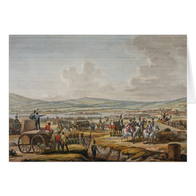 Napoleon Bezoek Siege Works in Danzig onder leidin (Voorkant Horizontaal)