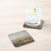 Napoleon Bezoek Siege Works in Danzig onder leidin Bier Onderzetter (Rechterzijde)