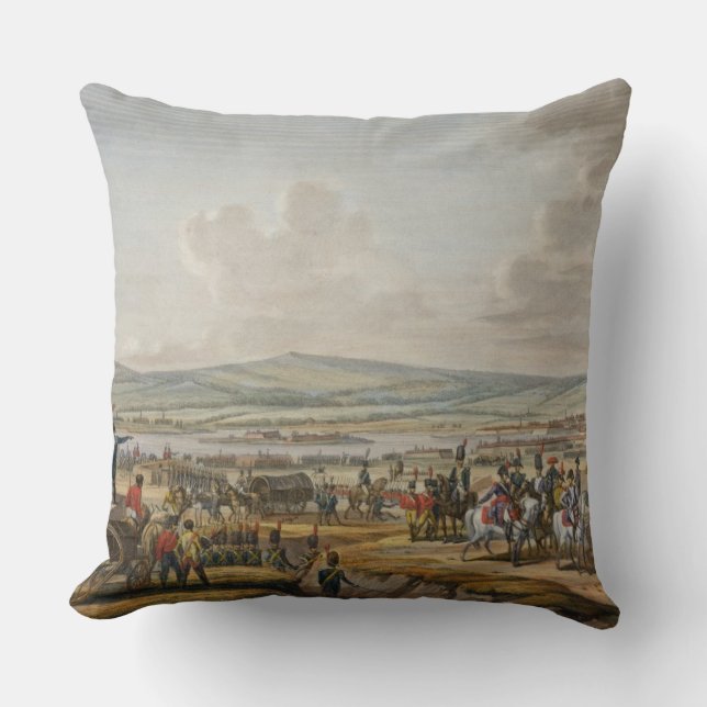 Napoleon Bezoek Siege Works in Danzig onder leidin Kussen (Voorkant)