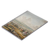 Napoleon Bezoek Siege Works in Danzig onder leidin Notitieboek (Linkerzijde)