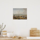 Napoleon Bezoek Siege Works in Danzig onder leidin Poster (Keuken)