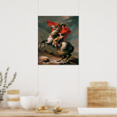 Napoleon bij de grote St. Bernard Poster (Keuken)