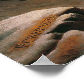 Napoleon bij de St. Bernard Pass Poster (Hoek)