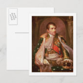 Napoleon Bonaparte (1769-1821), als koning van Ita Briefkaart (Voorkant / Achterkant)