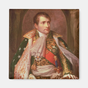 Napoleon Bonaparte (1769-1821), als koning van Ita Magneet