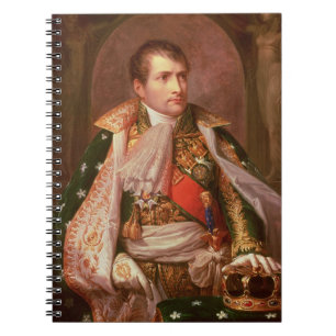 Napoleon Bonaparte (1769-1821), als koning van Ita Notitieboek