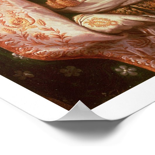 Napoleon Bonaparte (1769-1821), als koning van Ita Poster (Hoek)