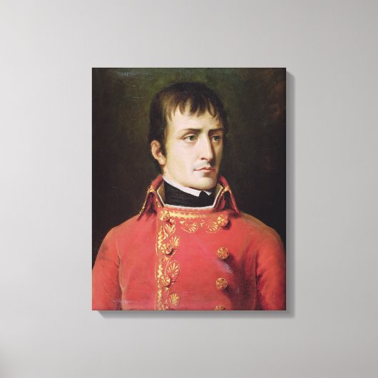 Napoleon Bonaparte 1796 Canvas Afdruk (Voorkant)