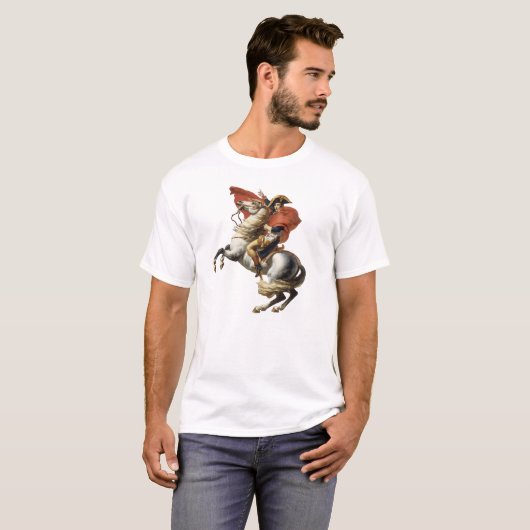 Napoleon Bonaparte 1800 T-shirt (Voorkant volledig)