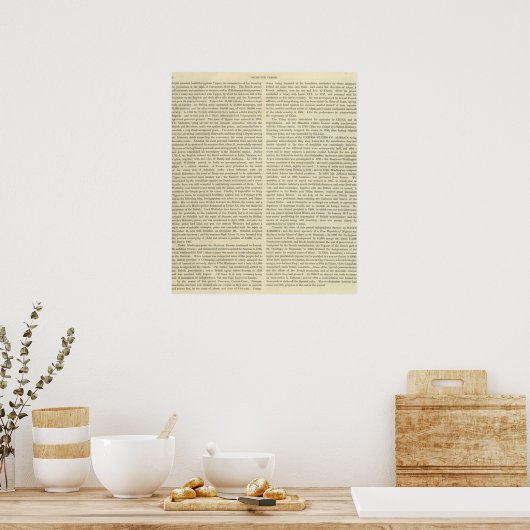 Napoleon Bonaparte 1811 AD Poster (Keuken)