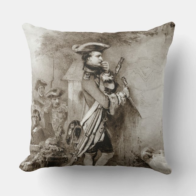 Napoleon Bonaparte 1826 Kussen (Voorkant)