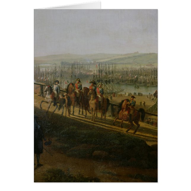 Napoleon Bonaparte Bezoek het kamp op (Voorkant)