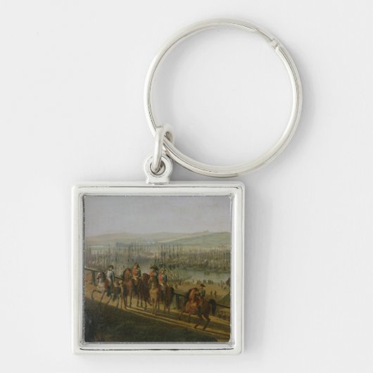 Napoleon Bonaparte Bezoek het kamp op Sleutelhanger (Voorkant)