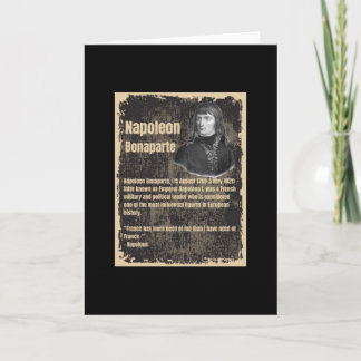Napoleon Bonaparte - Biografie Kaart