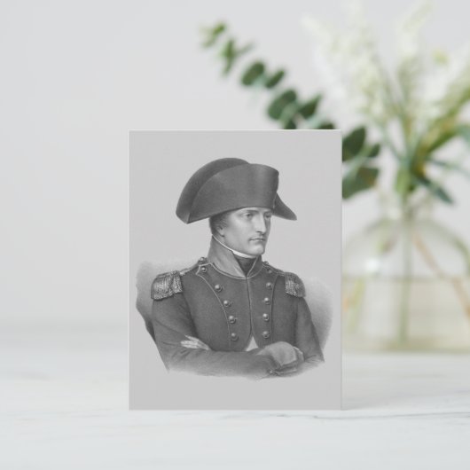Napoleon Bonaparte Briefkaart (Staand voorkant)