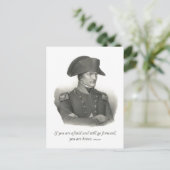 Napoleon Bonaparte Briefkaart (Staand voorkant)