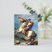 Napoleon Bonaparte Briefkaart (Staand voorkant)