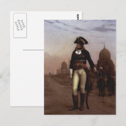 Napoleon Bonaparte Briefkaart (Voorkant / Achterkant)