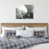 Napoleon Bonaparte Canvas Afdruk (Insitu (Slaapkamer))