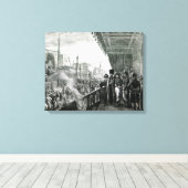 Napoleon Bonaparte Canvas Afdruk (Insitu (Houten vloer))