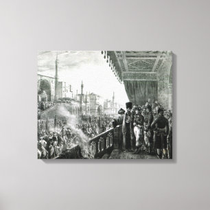 Napoleon Bonaparte Canvas Afdruk