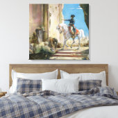 Napoleon Bonaparte Canvas Afdruk (Insitu (Slaapkamer))