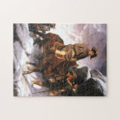 Napoleon Bonaparte Crossing Alps Paul Delaroche Legpuzzel (Horizontaal)