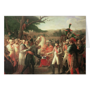 Napoleon Bonaparte De sleutels ontvangen