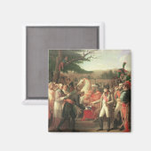 Napoleon Bonaparte De sleutels ontvangen Magneet (Voorkant / Achterkant)