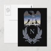 Napoleon Bonaparte Eagle Emblem Briefkaart (Voorkant / Achterkant)