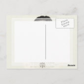 Napoleon Bonaparte Elegant Antiek Engraving Briefkaart (Achterkant)