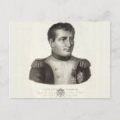 Napoleon Bonaparte Elegant Antiek Engraving Briefkaart (Voorkant)