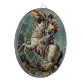 Napoleon Bonaparte Emperor Frankrijk Dartbord (Voorkant Links)