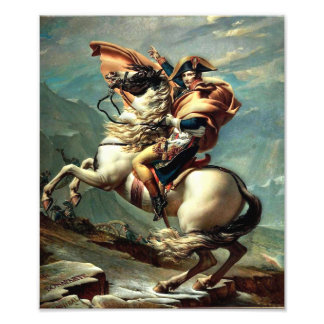 Napoleon Bonaparte Emperor Frankrijk Foto Afdruk