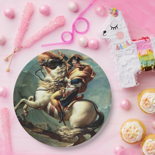 Napoleon Bonaparte Emperor Frankrijk Papieren Bordje (Feest)