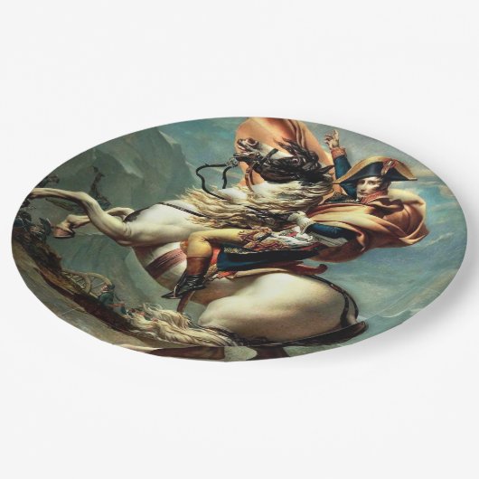 Napoleon Bonaparte Emperor Frankrijk Papieren Bordje (Gekanteld)