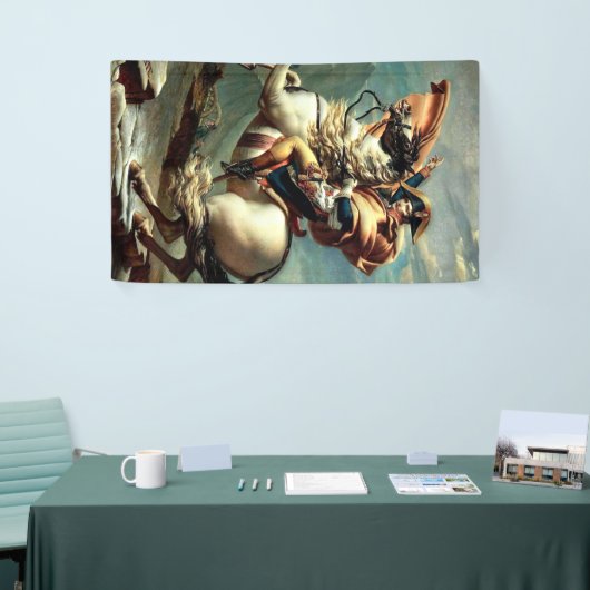 Napoleon Bonaparte Emperor Frankrijk Spandoek (Beurs)