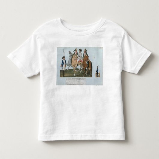 Napoleon Bonaparte en Varsovian Sentry Kinder Shirts (Voorkant)