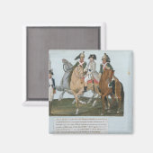 Napoleon Bonaparte en Varsovian Sentry Magneet (Voorkant / Achterkant)