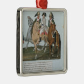 Napoleon Bonaparte en Varsovian Sentry Metalen Ornament (Rechts)