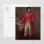Napoleon Bonaparte First Consul, 1802 Briefkaart (Voorkant / Achterkant)