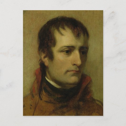 Napoleon Bonaparte First Consul, 1802 Briefkaart (Voorkant)