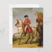 Napoleon Bonaparte First Consul Briefkaart (Voorkant / Achterkant)