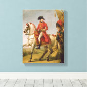 Napoleon Bonaparte First Consul Canvas Afdruk (Insitu (Houten vloer))