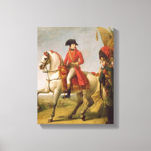 Napoleon Bonaparte First Consul Canvas Afdruk (Voorkant)