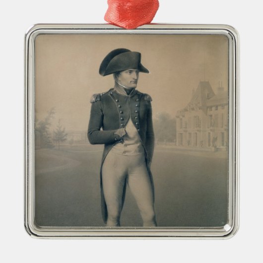 Napoleon Bonaparte First Consul in Malmaison Metalen Ornament (Voorkant)