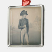 Napoleon Bonaparte First Consul in Malmaison Metalen Ornament (Links)