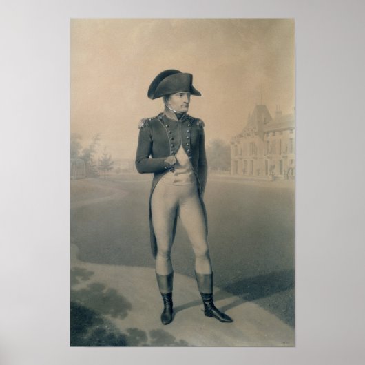 Napoleon Bonaparte First Consul in Malmaison Poster (Voorkant)