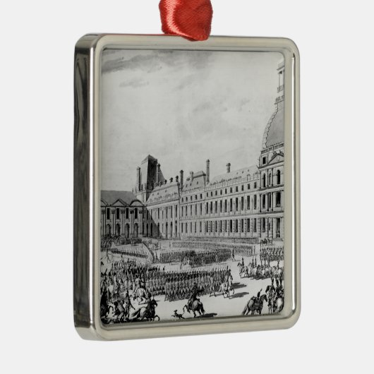 Napoleon Bonaparte First Consul Metalen Ornament (Rechts)